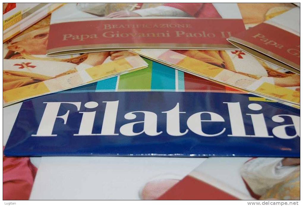 Filatelia - FOLDER SPECIALE PER LA COMMEMORAZIONE  DI PAPA GIOVANNI PAOLO II° - E LA ELEZIONE DI BENEDETTO XVI - 2005 - Pochettes