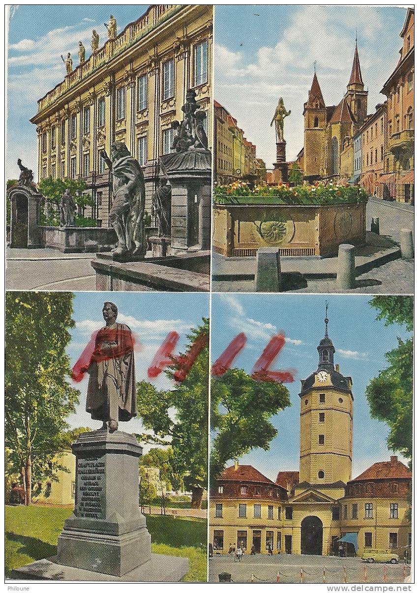 Ansbach - Herriedertor - Carte Multivues Ref 1105-592 - Ansbach