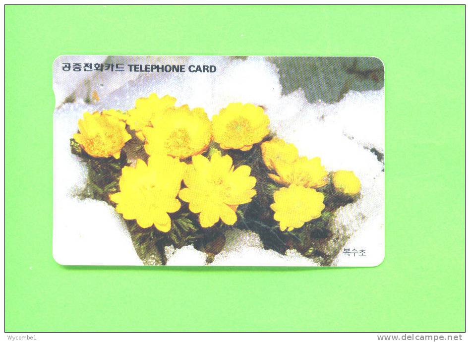 SOUTH KOREA  -  Magnetic Phonecard As Scan - Korea, South