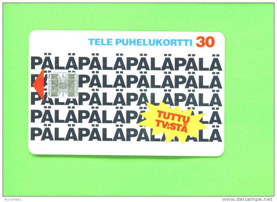 FINLAND  -  Chip Phonecard As Scan - Finnland