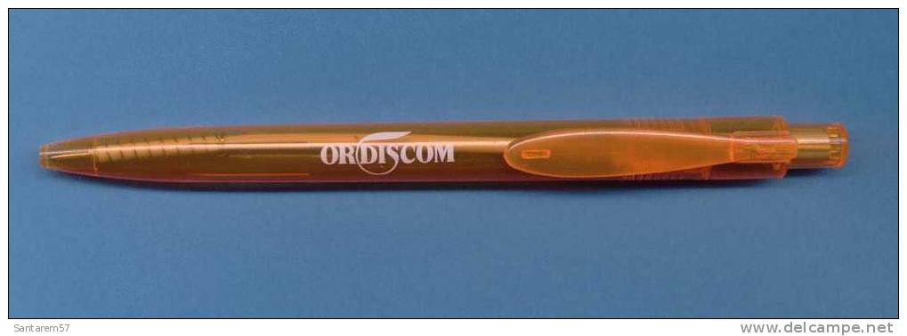 Stylo Publicitaire Advertising Pen ORDISCOM CONFISERIES CHOCOLATS FRANCE - Stylos