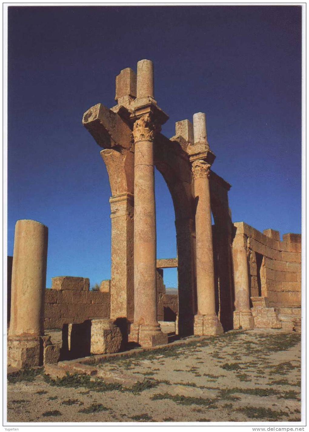 ALGERIE - CP - TEBESSA - Basilique - Ruines Romaines - Neuve - Tebessa