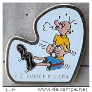 FOOTBALL CLUB POLICE RIVIERA - CANTON DE VAUD - SUISSE - SWISS - Policia