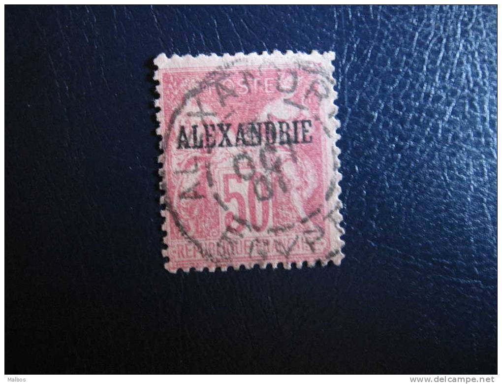 ALEXANDRIE Fr.  1899  (o)  Y&T N° 14 - Type 1 - Used Stamps