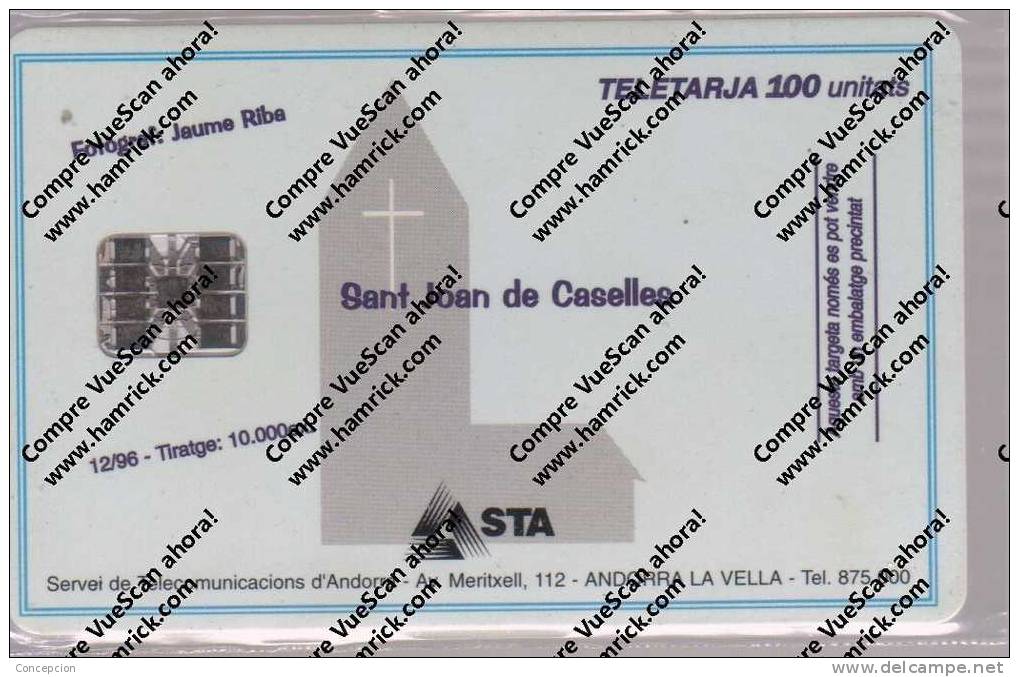 TARJETAS  TELEFONICA N 65 USADA - Andorra