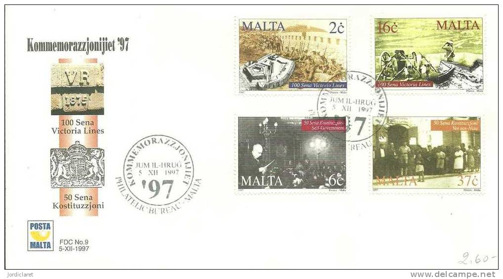 FDC 1997 - Malta