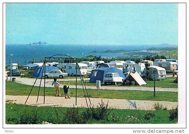 EQUEUDREVILLE - Le Camping Municipal En Bordure De Mer - Equeurdreville