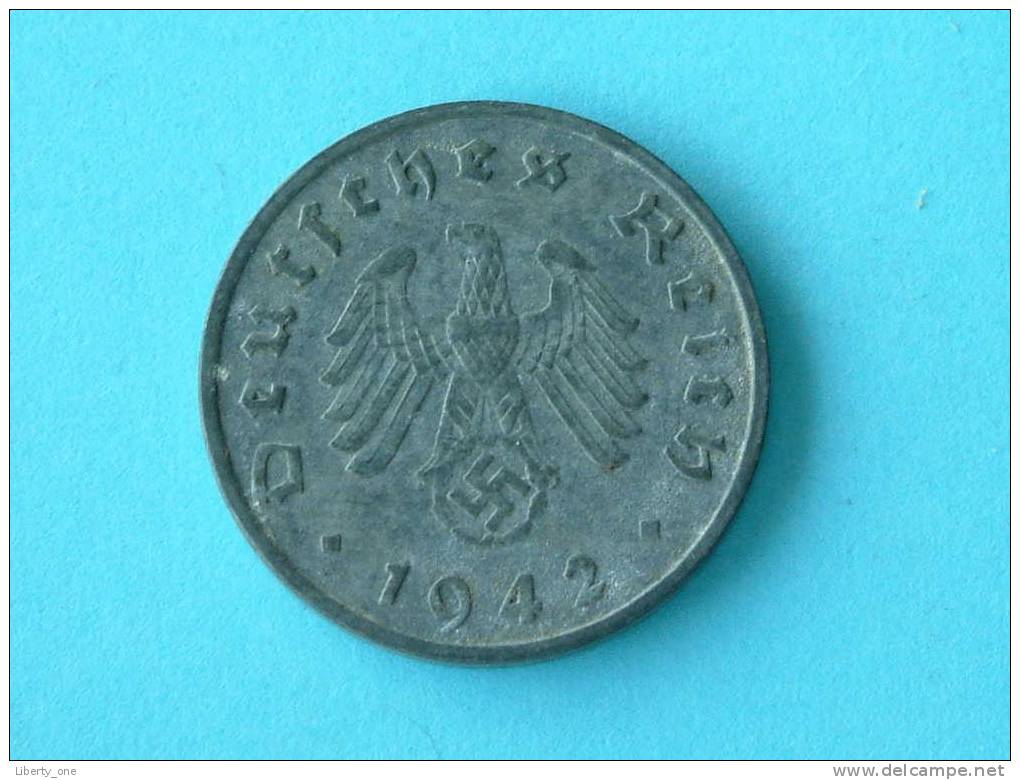 1942 G - 10 REICHSPFENNIG / KM 101 ( For Grade, Please See Photo ) ! - 10 Reichspfennig