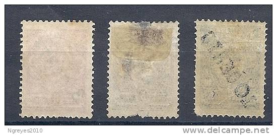 CHN0165 LOTE CHINA (BUREAUX RUSSES) Nº 39/40/41 - 1912-1949 República