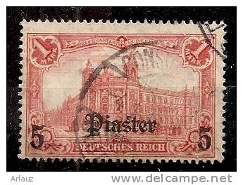 LEVANT.Bureaux Allemands.1905.Michel N°44.5 Piastres Sur 1 Mark;Oblitéré;A46 - Deutsche Post In Der Türkei