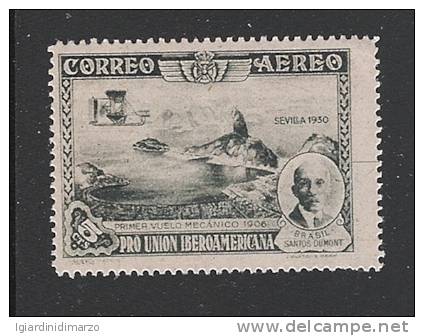 SPAGNA - 1930 - VALORE NUOVO S.T.L. DA 5 C. DI P.A. CHIUSURA ESPOSIZIONE IBERO-AMERICANA A SIVIGLIA - IN BUONE CONDIZ. - Nuevos