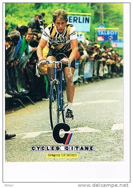 GREGORY LE MOND - Cycliste - Sportifs