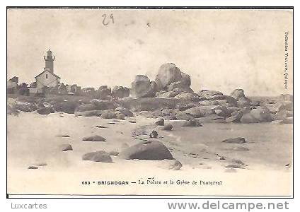 683.  -  BRIGNOGAN.  -  LA POINTE ET LA GREVE DE PONTUZVAL. - Brignogan-Plage