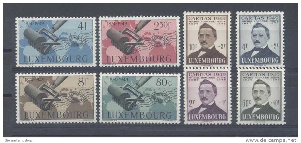 LUXEMBOURG - 1949 PUPU + CARITAS - V3876 - Nuovi