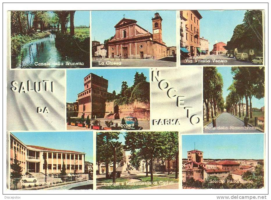 Z668 Saluti Da Noceto (Parma) - Multipla / Viaggiata 1969 - Altri & Non Classificati