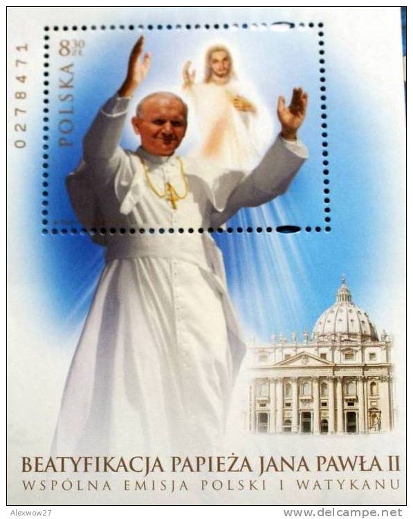 POLONIA / POLSKA /  2011 -- POPE WOITYLA -- MINISHEET ** MNH - Nuovi