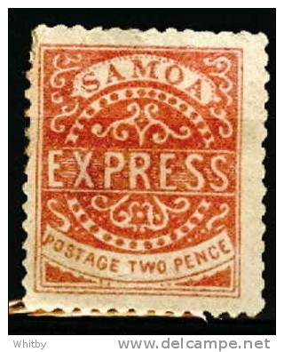 Samoa 1881 2p Samoa Express Issue #2 - Samoa (Staat)