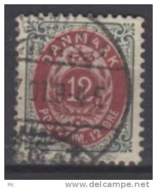 Danemark N°  25 Oblitéré ° - Used Stamps