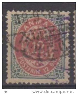 Danemark N°  25 Oblitéré ° - Used Stamps