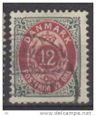 Danemark N°  25 Oblitéré ° - Used Stamps