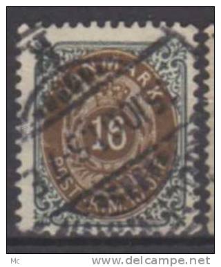 Danemark N°  26 B Oblitéré ° - Used Stamps