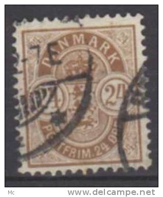 Danemark N° 40 Oblitéré ° - Used Stamps