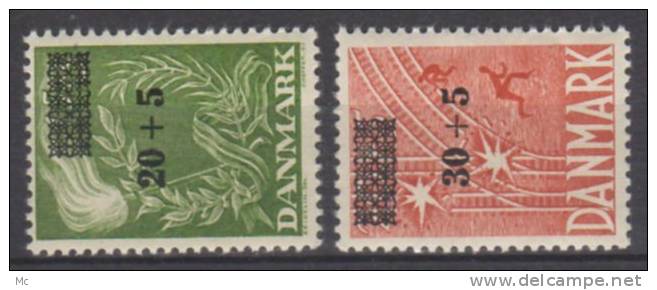 Danemark N° 358 / 359 Luxe ** - Unused Stamps