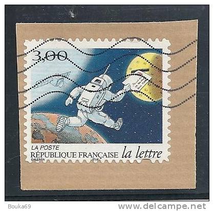 FRANCE 1998 N°3161 "COSMONAUTE AVEC LETTRE" - Gebraucht