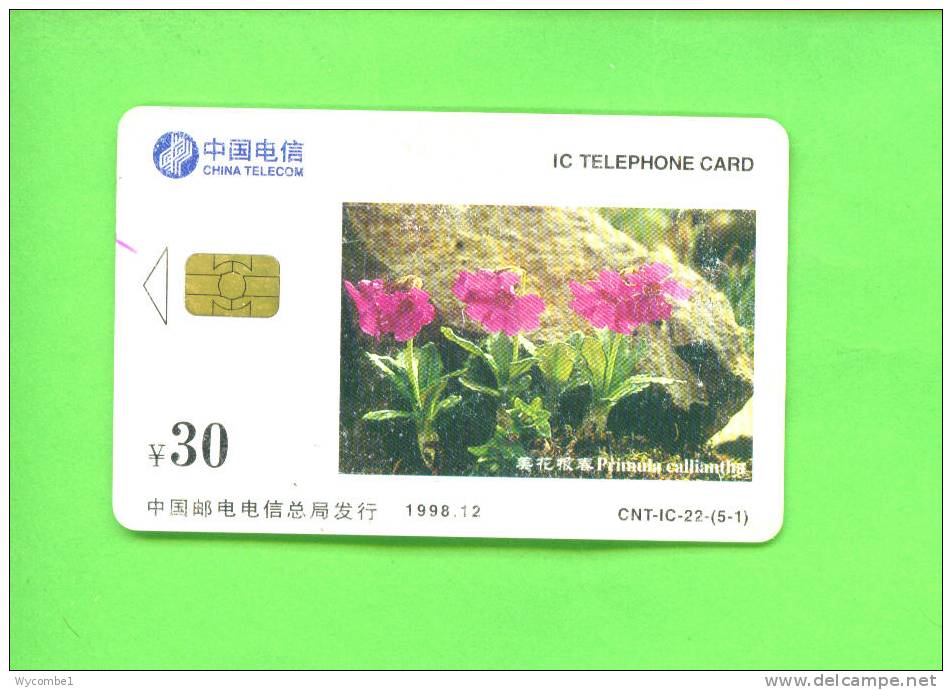 CHINA  -  Chip Phonecard As Scan - China