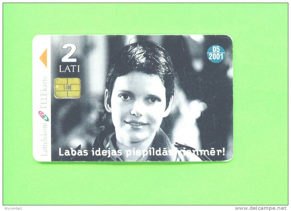 LATVIA  -  Chip Phonecard As Scan - Lettonie