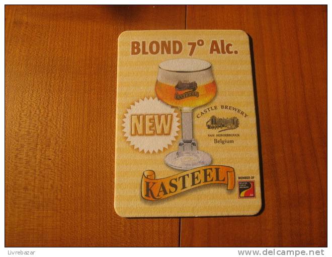 SOUS-BOCK NEW KASTEEL BLOND 7° ALC - Portavasos