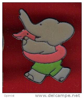 12257-elephant Babar.signé Ferrier Toulouse - Cine