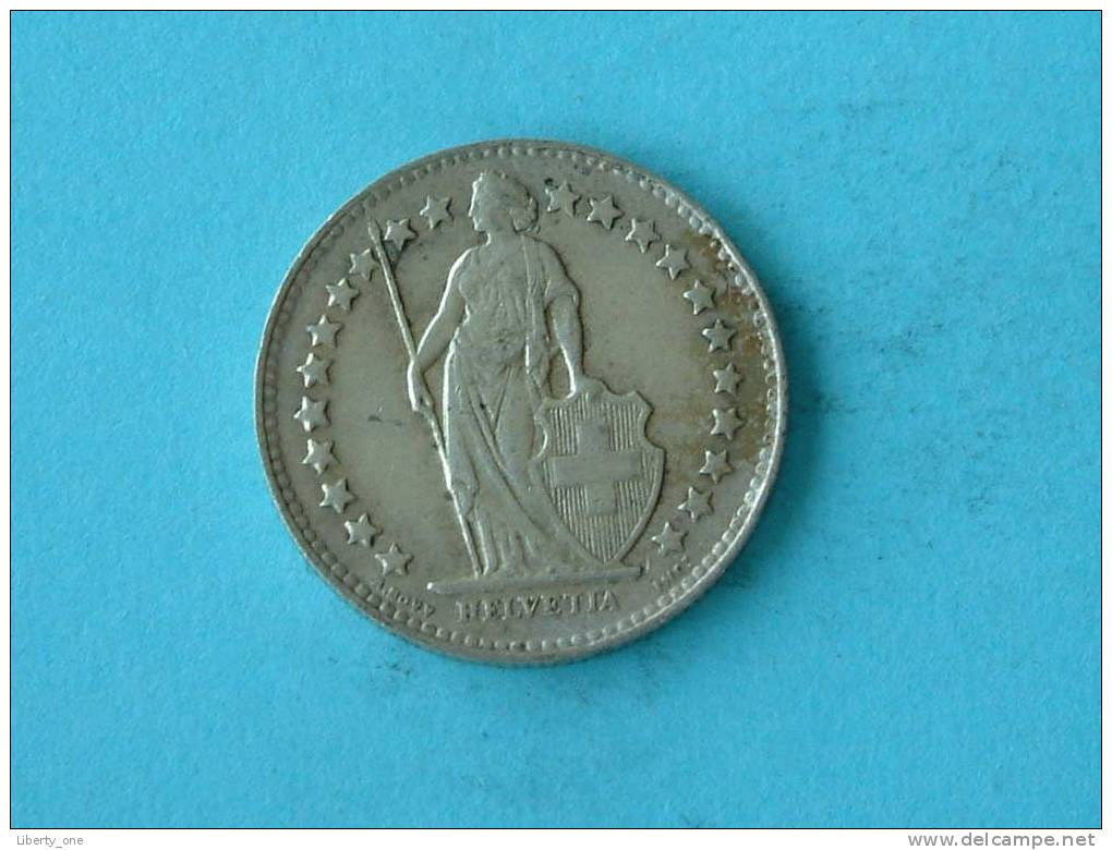 1951 B - 1/2 FRANC / FRANKEN / KM 23 ( For Grade, Please See Photo ) ! - Otros & Sin Clasificación