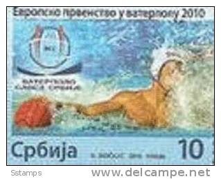 2010SRB    SERBIEN SERBIA SRBIJA  SPORT WATER POLO  NEVER HINGED - Water-Polo