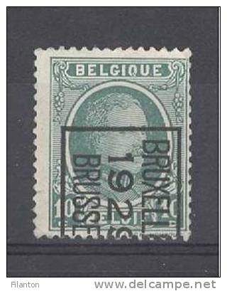 BELGIE - OBP Nr PRE 196 E - Kantdruk/Impression Latérale - "BXL 1929" - Typo - Albert I - Préo/Precancels - (*) - Typos 1922-31 (Houyoux)