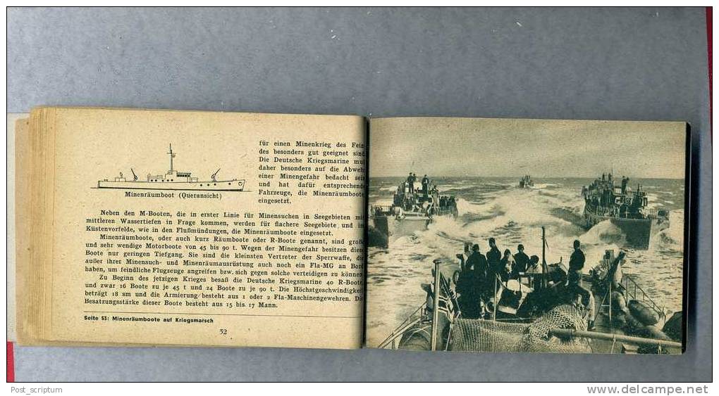 Livre - Buch "unsere Kriegsschiffe und ihre Waffen" - illustriert /marine de guerre allemande / German War ships