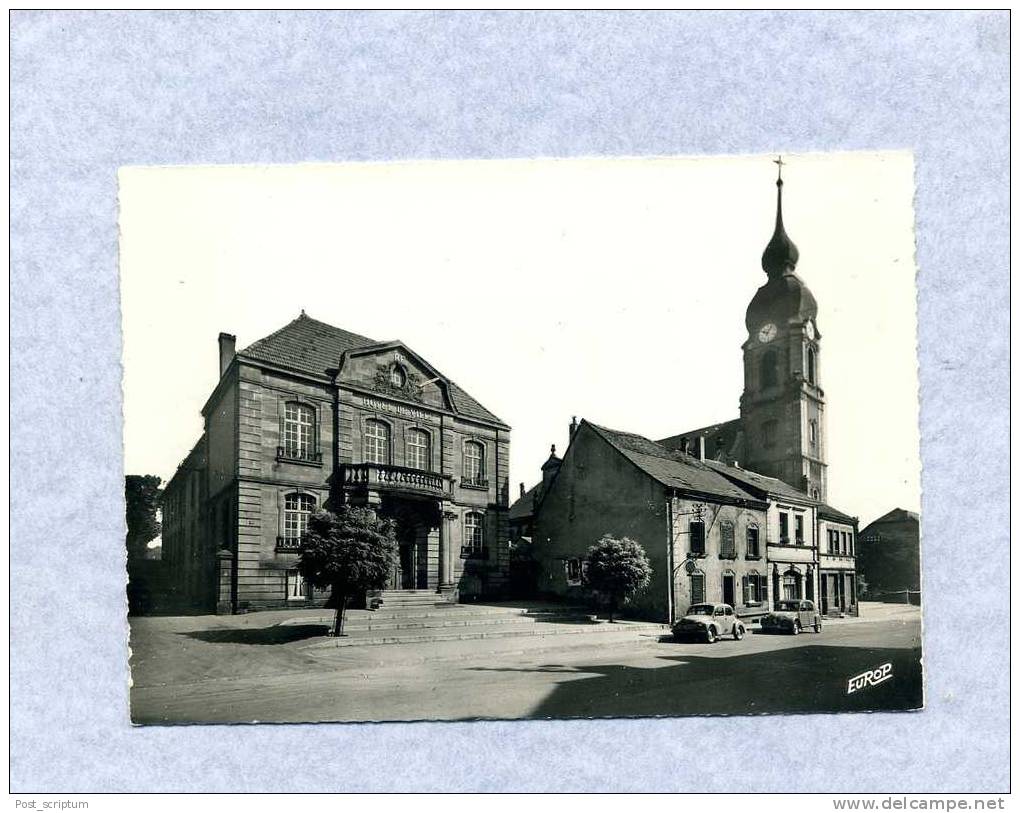 Freyming - Eglise Et Mairie - Freyming Merlebach