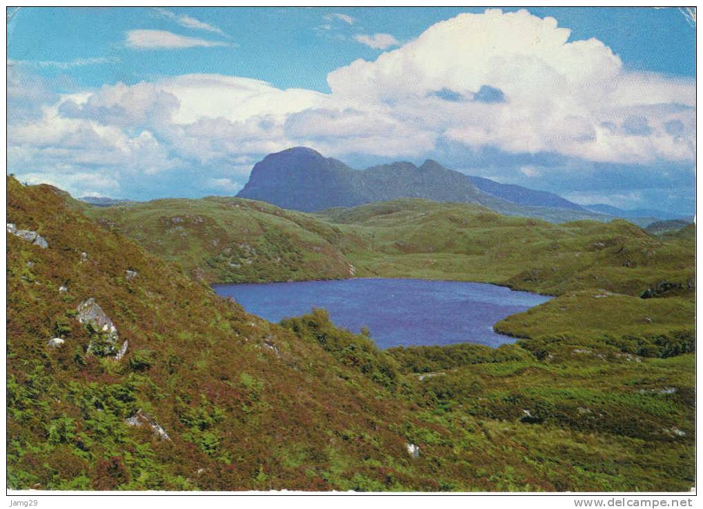 U.K., Sutherland, Looking Onto Suilven And Loch Sionascaig, 1983 - Sutherland