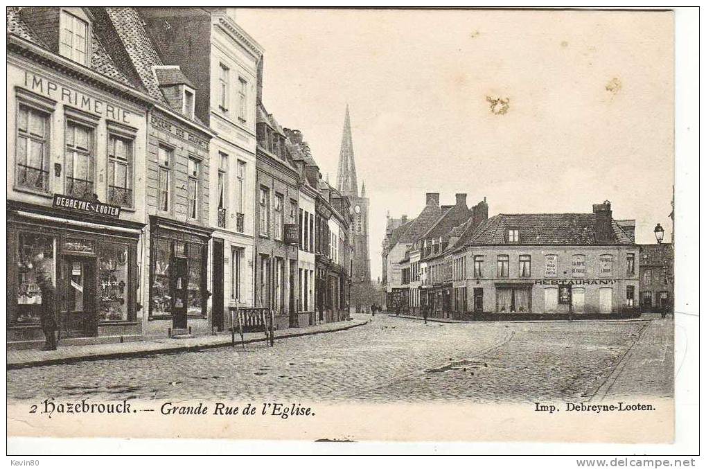 59 HAZEBROUCK Grande Rue De L'Eglise - Hazebrouck