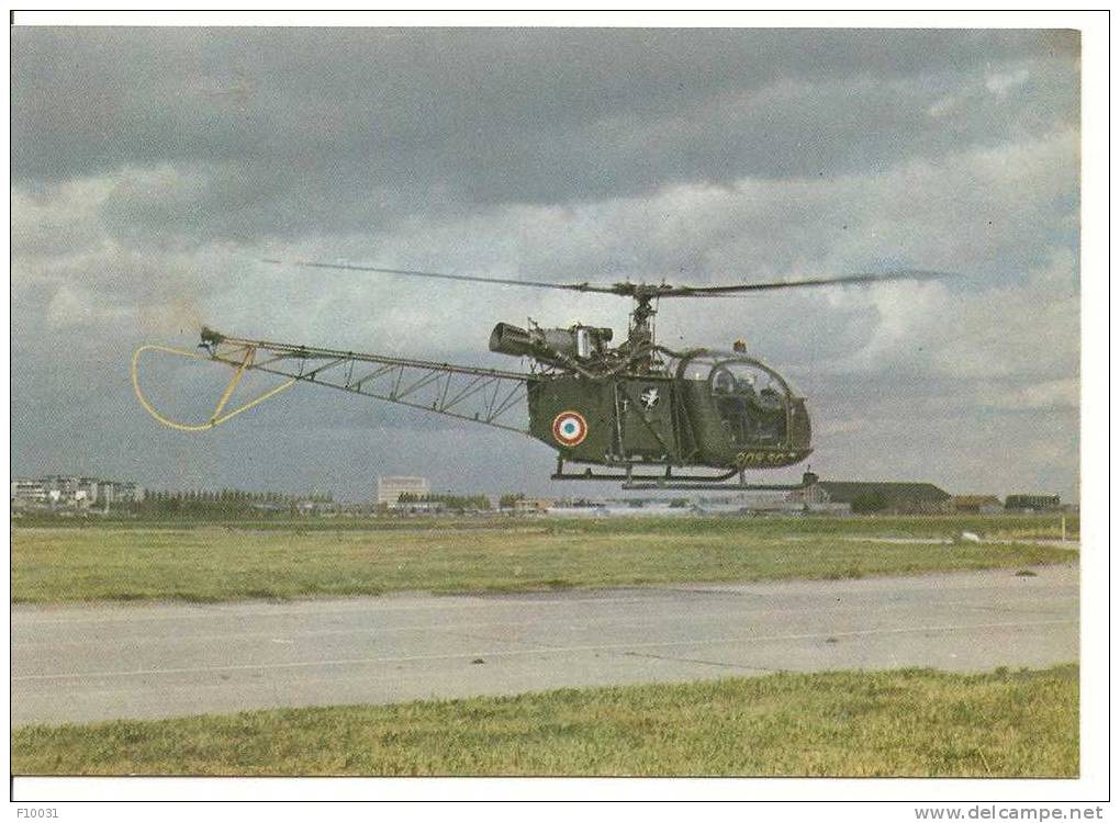 ALOUETTE II Hélicoptère Léger De Liaison Courte Distance. - Hubschrauber
