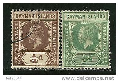 Cayman Islands        Stamps       SC# 32,33 - Cayman (Isole)