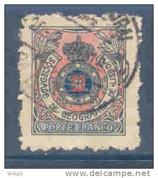 ! ! Portugal - 1903 Franchise Geographic Society Of Lisbon - Af. SGL 01 - Used - Oblitérés