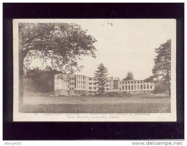 Carquefou Sanatorium Du Chateau De Maubreuil édit.artaud N° 12 - Carquefou