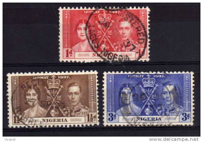 Nigeria - 1937 - Coronation - Used - Nigeria (...-1960)