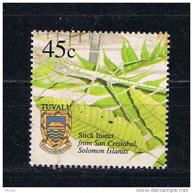 #3784 - Tuvalu/Stick Insect Obl - Autres & Non Classés