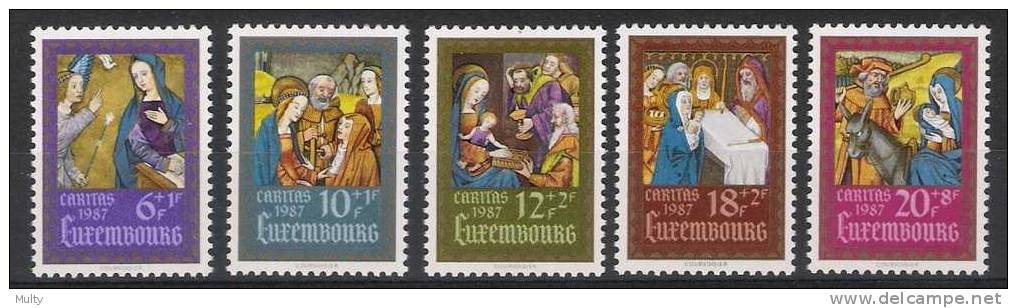 Luxemburg Y/T 1135 / 1139 (**) - Unused Stamps