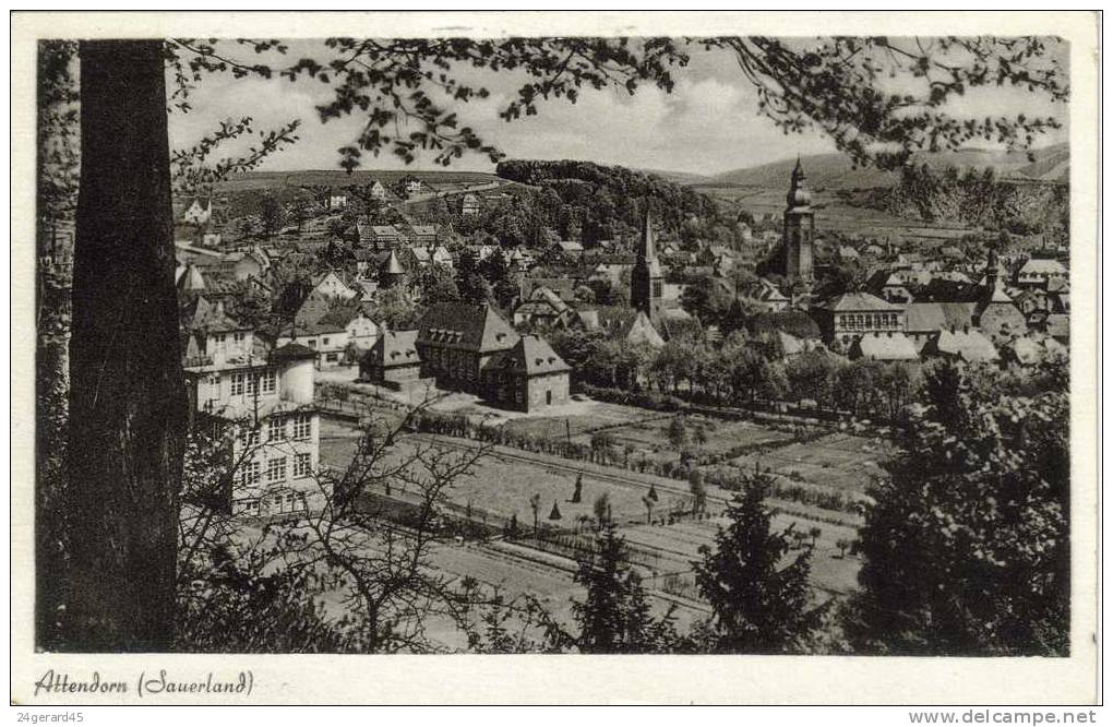 CPSM ATTENDORN(Allemagne-Rhéna Nie Du Nord Westphalie) - Vue Générale - Attendorn