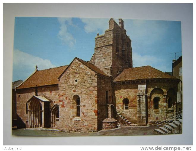St Alban , Eglise Romane , Format 15 X 10 - Saint Alban Sur Limagnole
