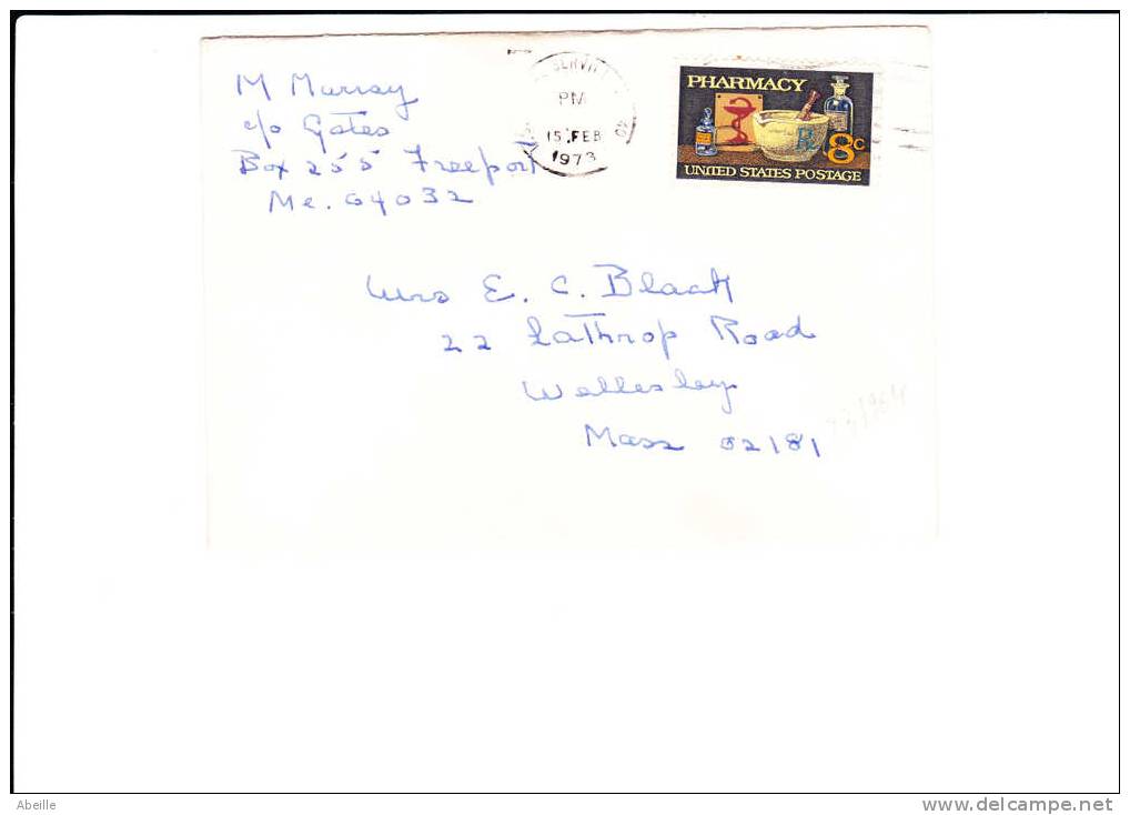 23/964   LETTRE  USA - Pharmazie