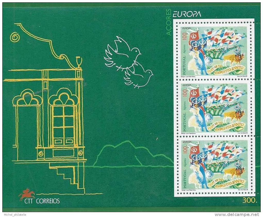 Portugal Bf N° 18 **  Acores Neuf Europa - Blocks & Sheetlets